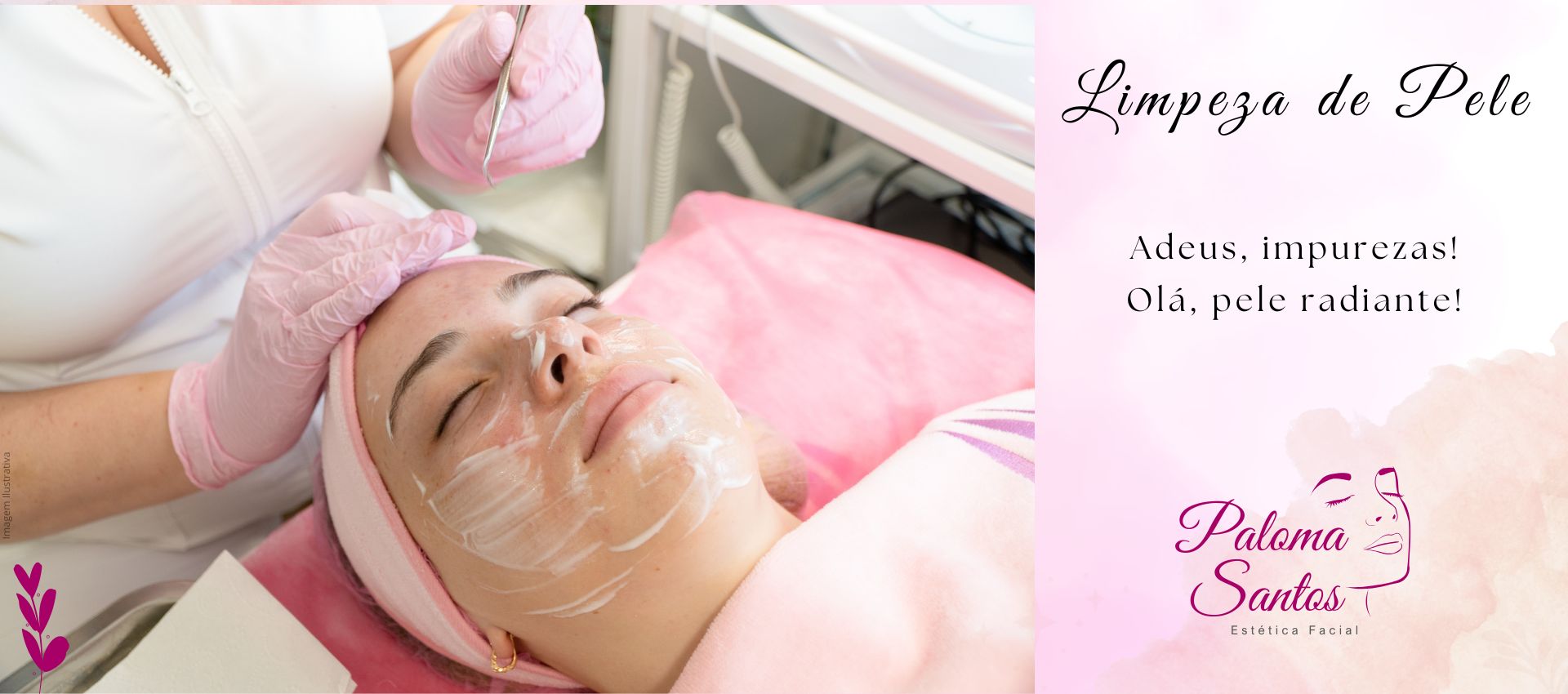 Studio Paloma Santos Estética Facial em Bauru - Limpeza de pele - Drug delivery - Microagulamento - Dermaplaning - Henna labial - Hidra gloss - designer de sobrancelhas - Detox facial - reconstrução de sobrancelhas